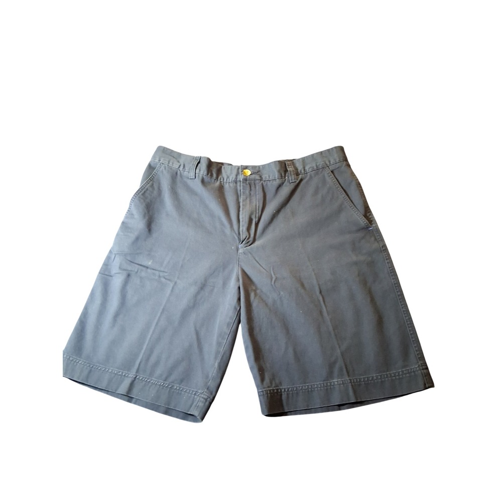 Lacoste Mens Chino Shorts Navy Blue Cotton Twill Size 46 US 37 RN87651 CA16998
